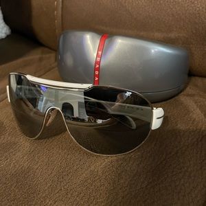 Prada sps56n Unisex Sunglasses **Authentic**